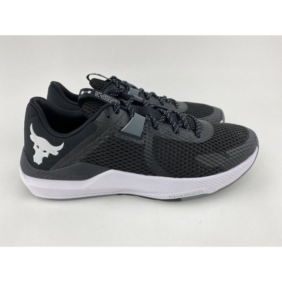NEW Project Rock BSR 2 Black White Men's Sneakers Shoes Training - Picture 7 of 12